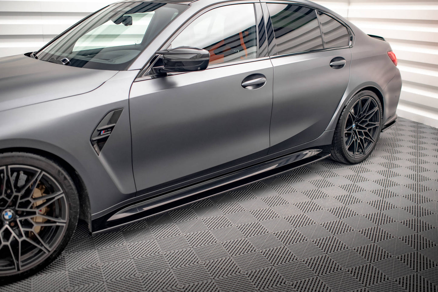 Sideskørter diffuser V.1 BMW M3 Sedan / Touring G80 / G81
