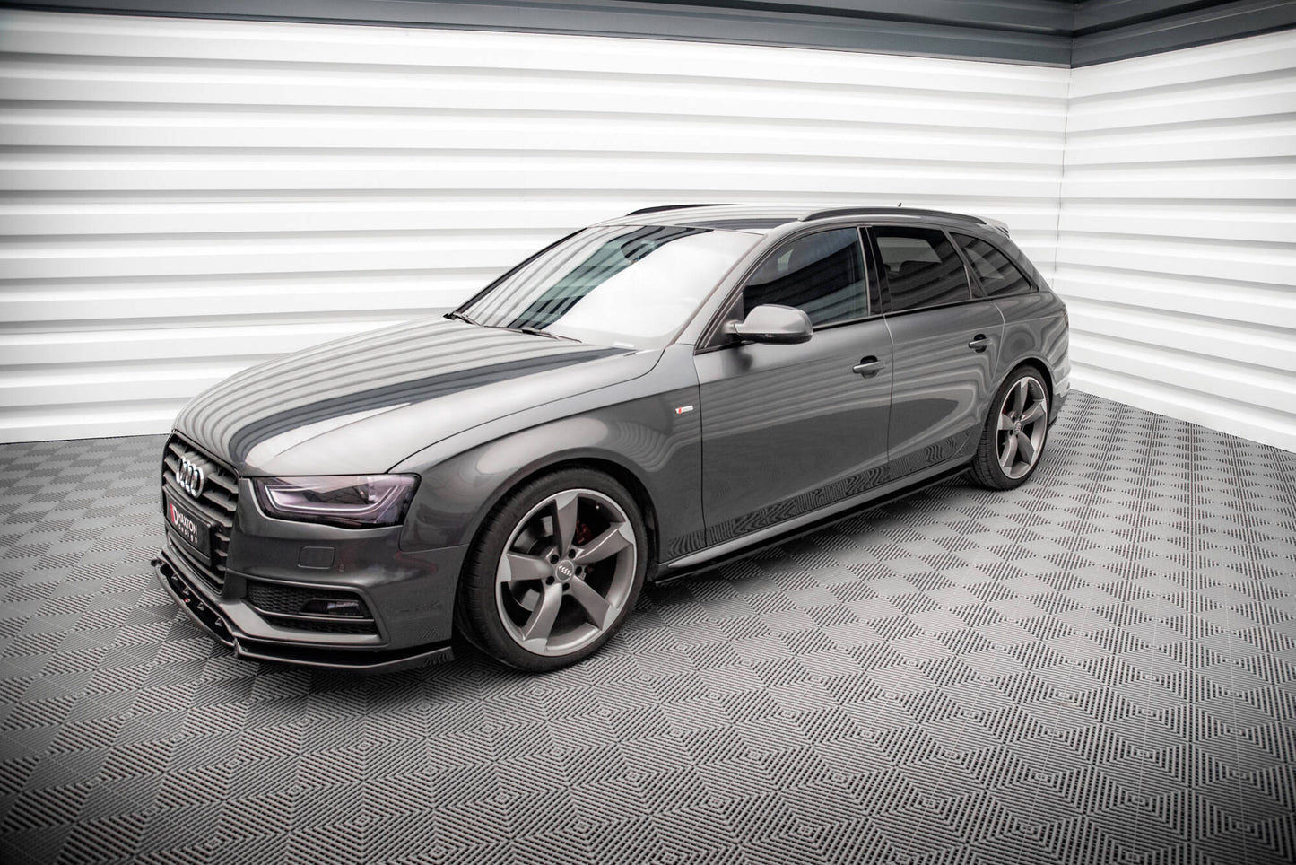 Sideskørter diffuser V.2 Audi A4 / A4 S-Line / S4 B8
