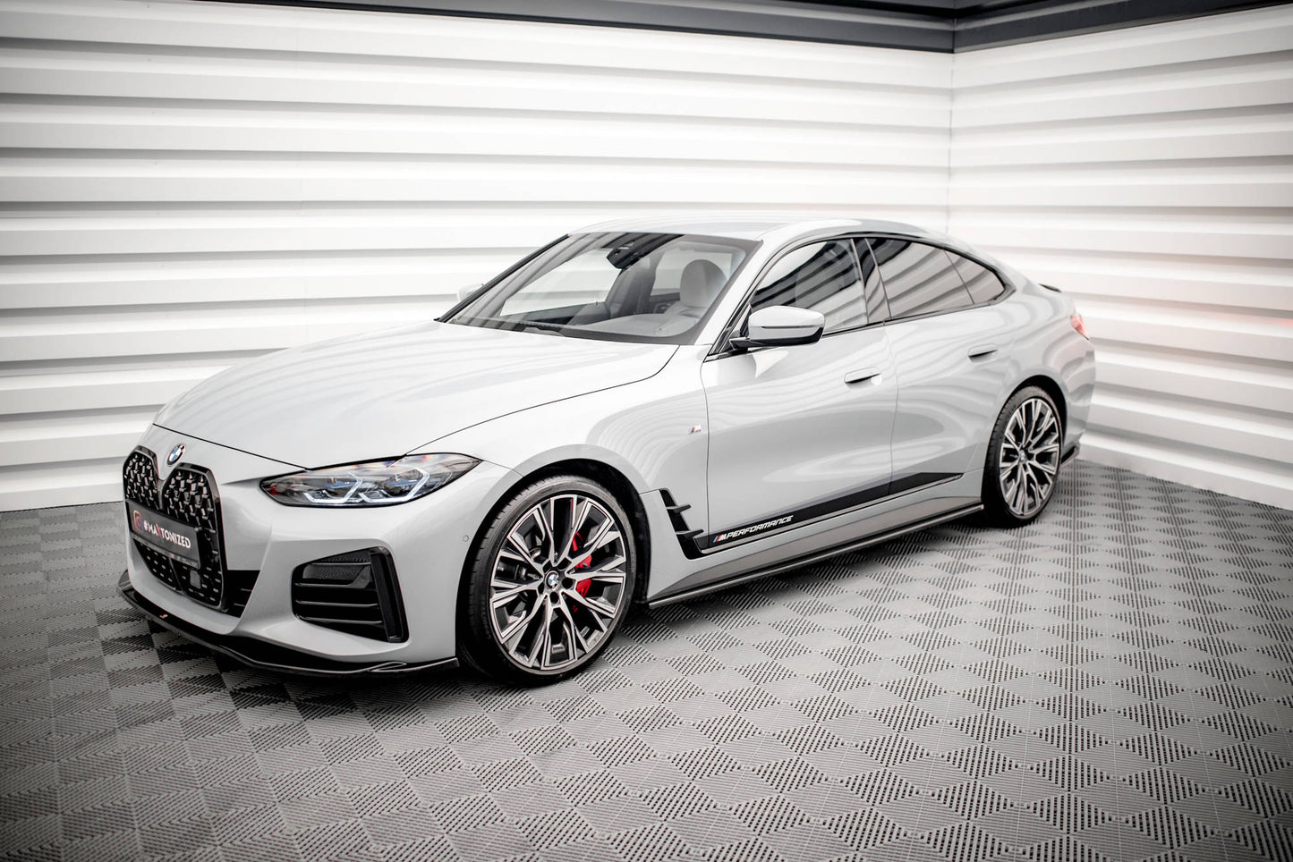 Sideskørter diffuser V.2 BMW i4 M-Pack G26