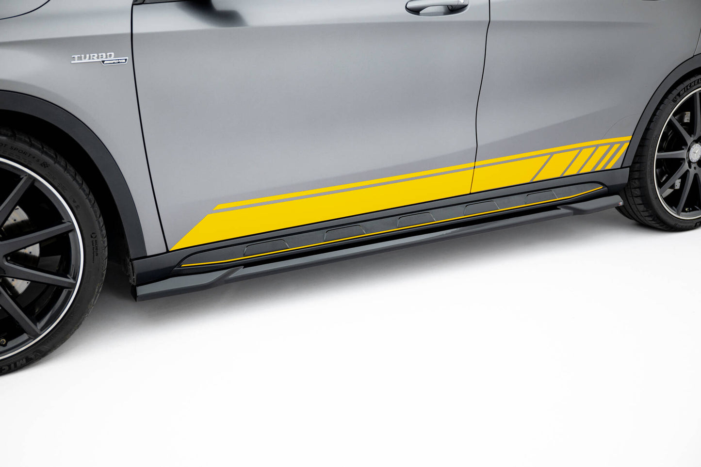 Sideskørter diffuser V.2 Mercedes-Benz GLA 45 AMG X156