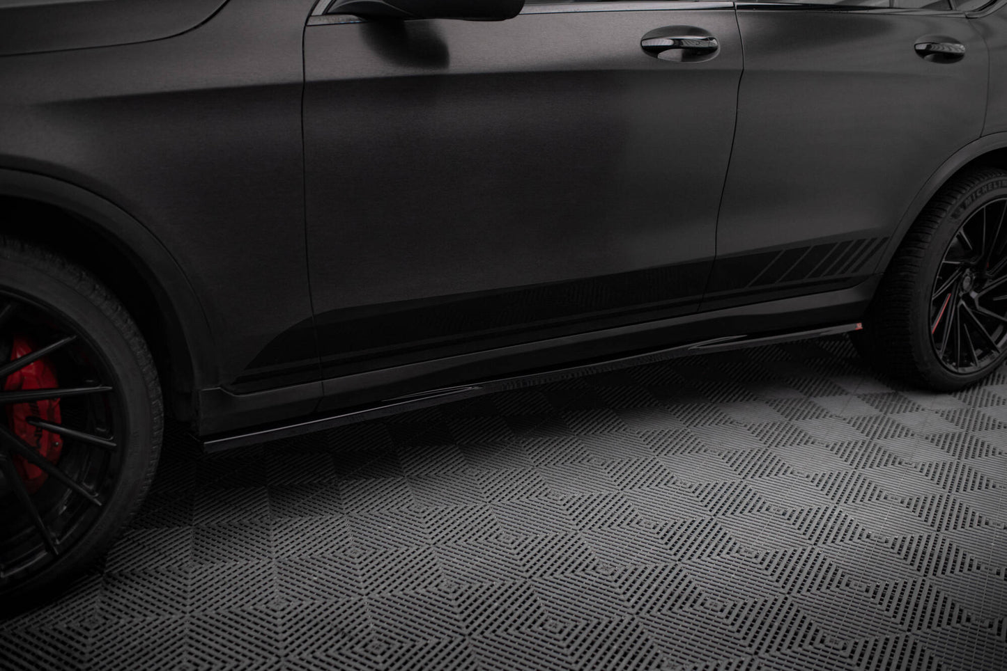 Sideskørter diffuser V.2 Mercedes-Benz GLC Coupe AMG-Line C253