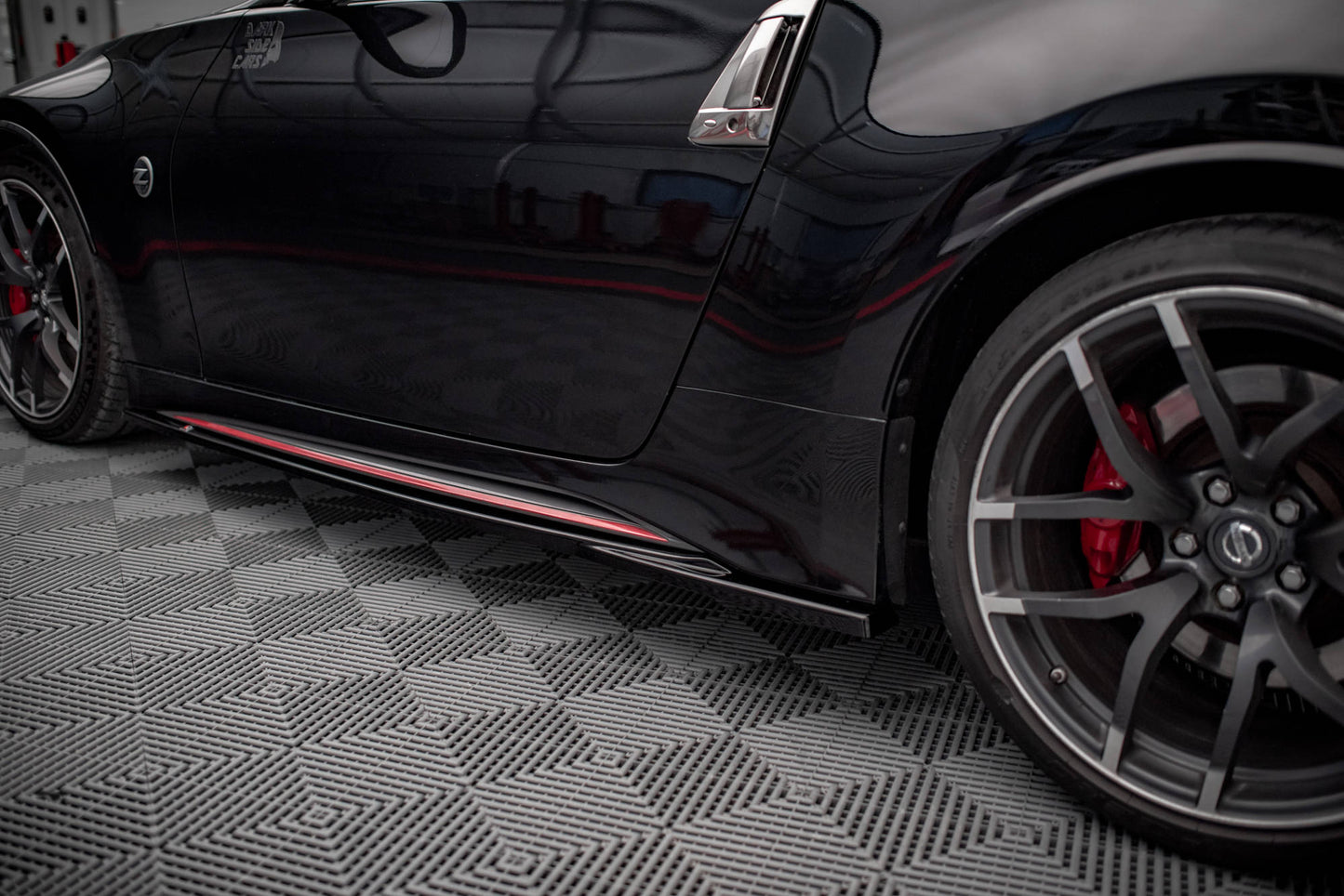 Sideskørter diffuser V.2 Nissan 370Z Nismo Facelift