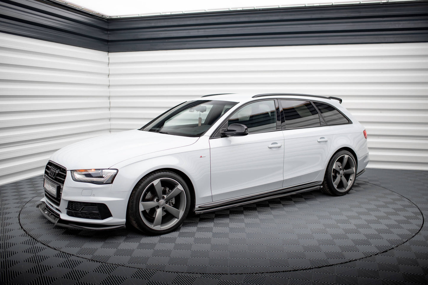 Sideskørter diffuser V.3 Audi A4 / A4 S-Line / S4 B8