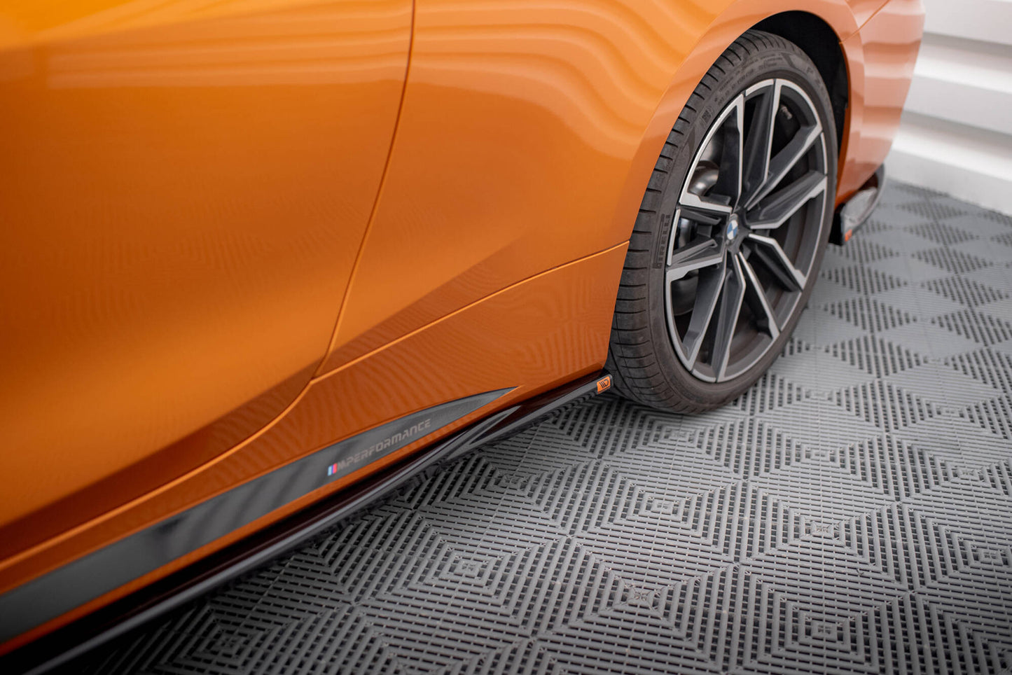 Sideskørter diffuser V.3 BMW 4 M-Pack / M440i G22 / G23 / G22 Facelift / G23 Facelift