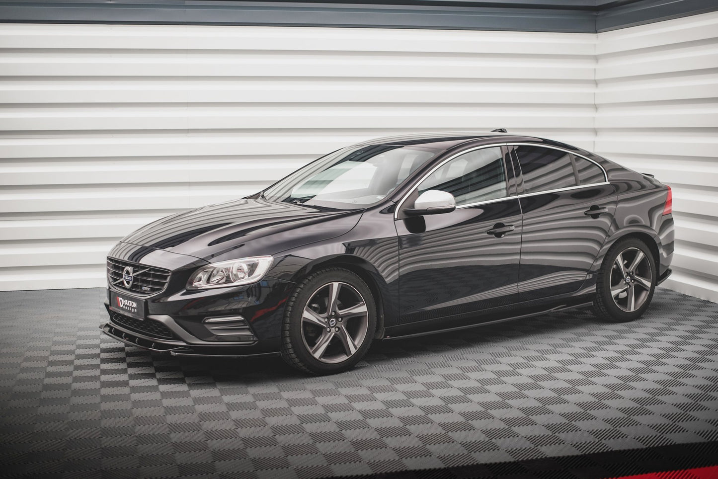 Sideskørter diffuser Volvo S60 R-Design Mk2