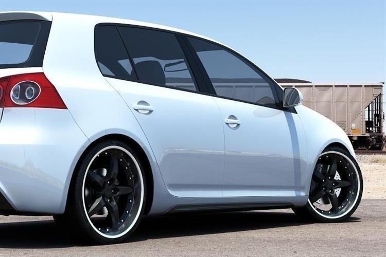 Sideskørter VW GOLF V mk6 GTI look ABS plastic