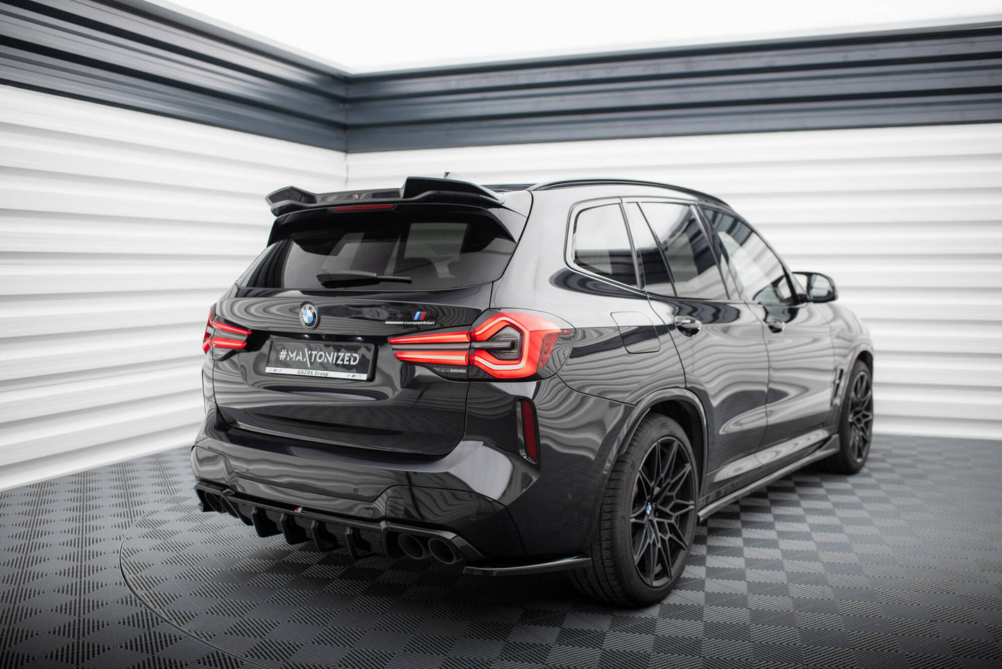 Spoiler cap 3D BMW X3 M F97 / F97 Facelift