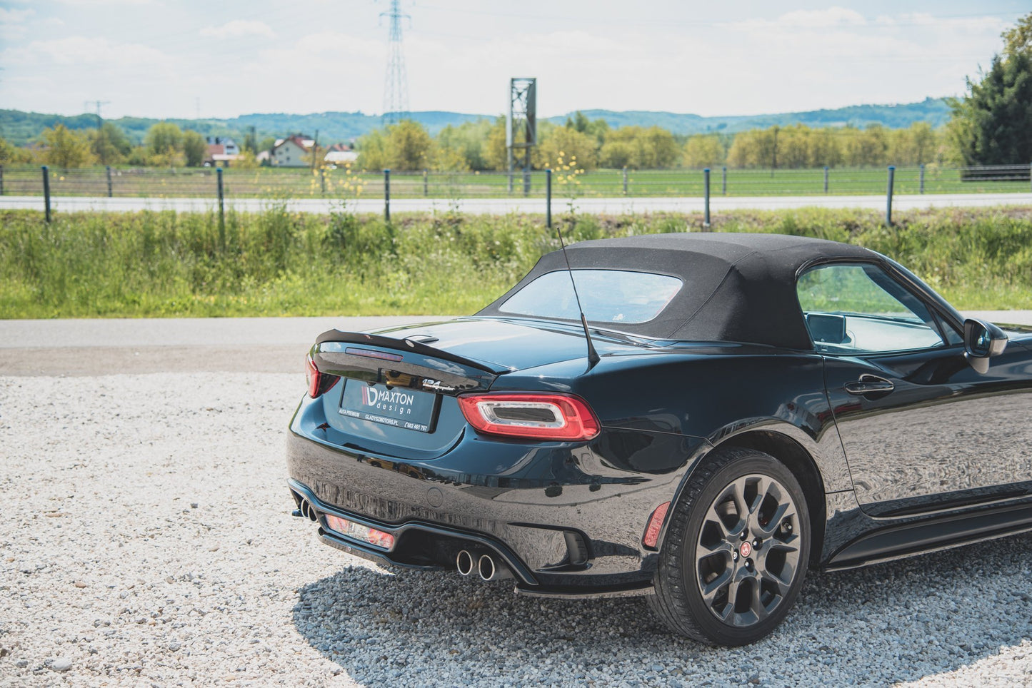 Spoiler cap Abarth 124 Spider