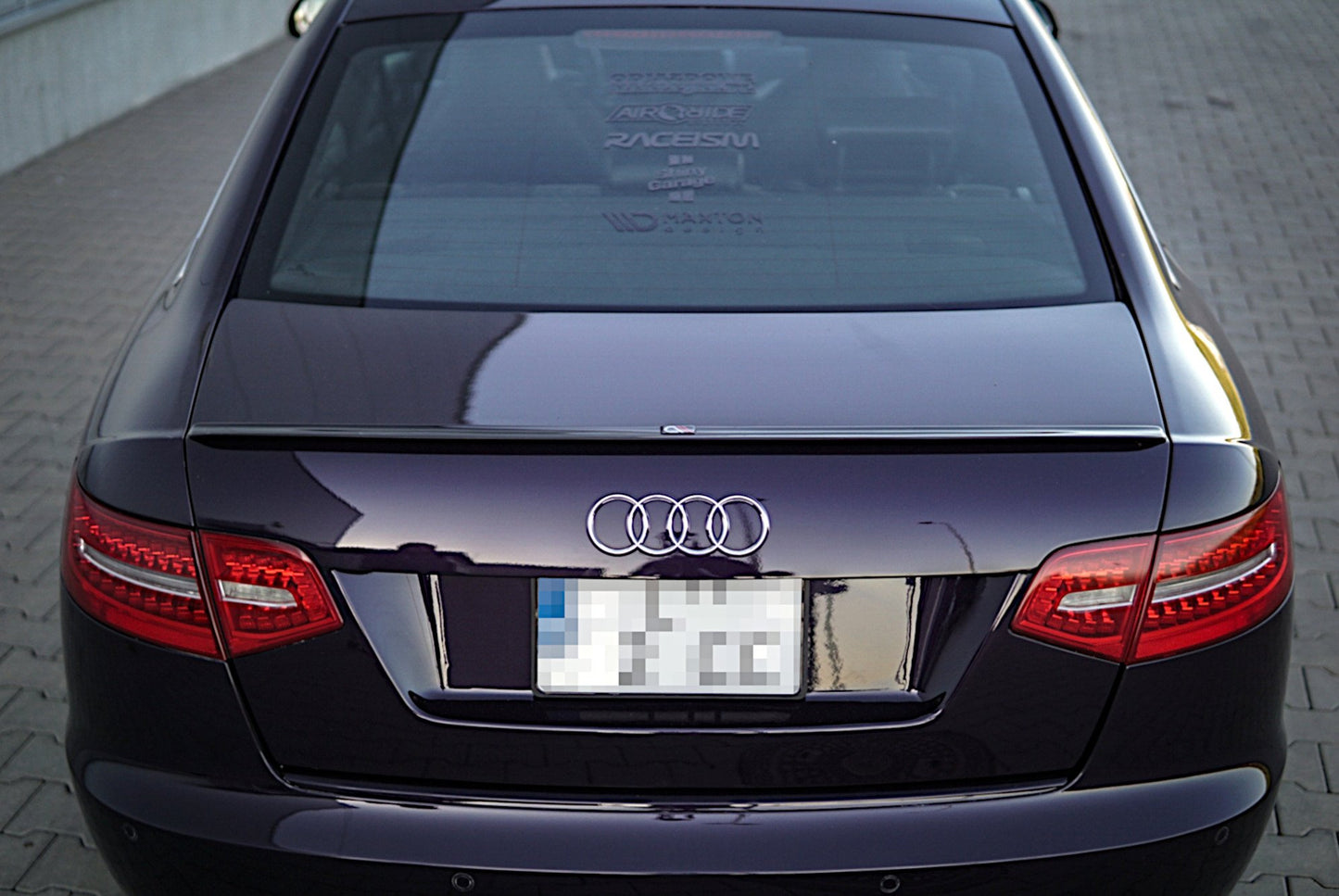 Spoiler cap Audi A6 S-Line C6 FL Sedan