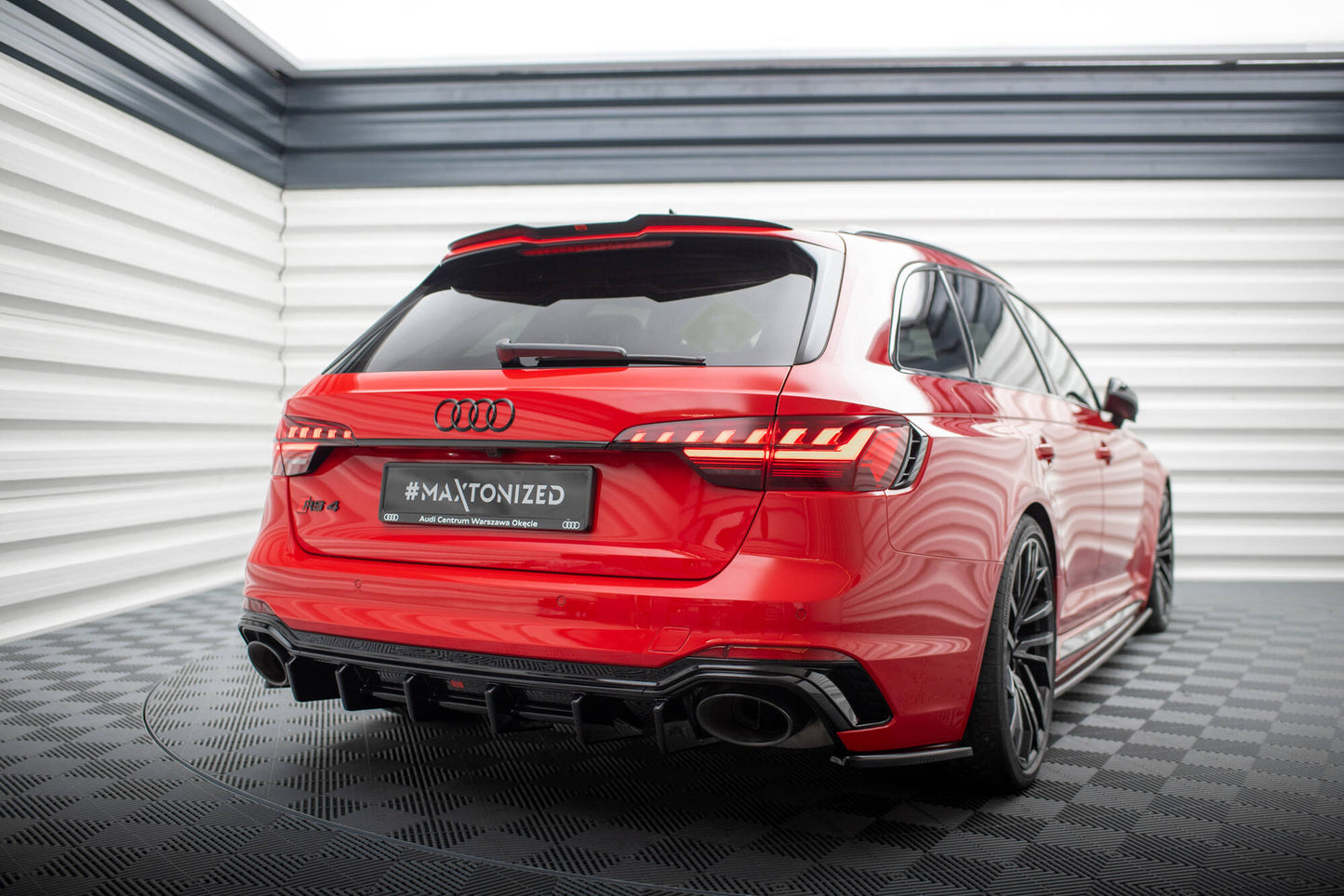 Spoiler cap Audi RS4 B9 Avant
