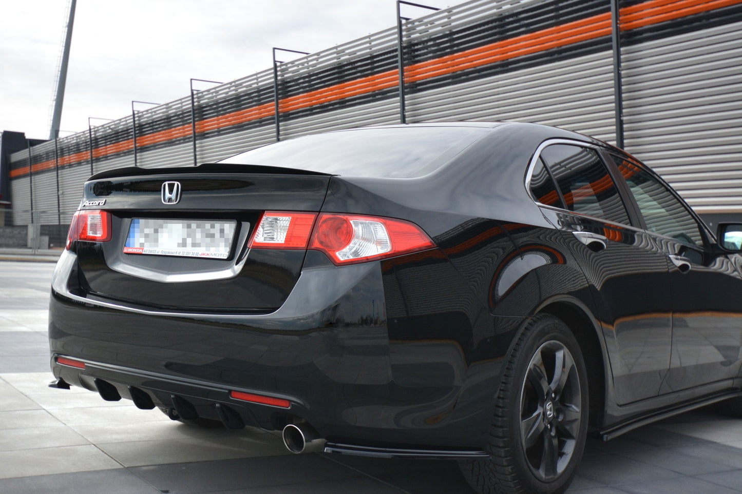 Spoiler cap HONDA ACCORD MK8. (CU-SERIES) PREFACE SEDAN