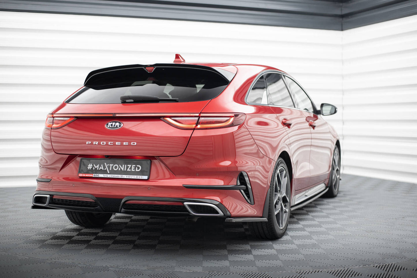 Spoiler cap Kia ProCeed GT / GT-Line Mk1