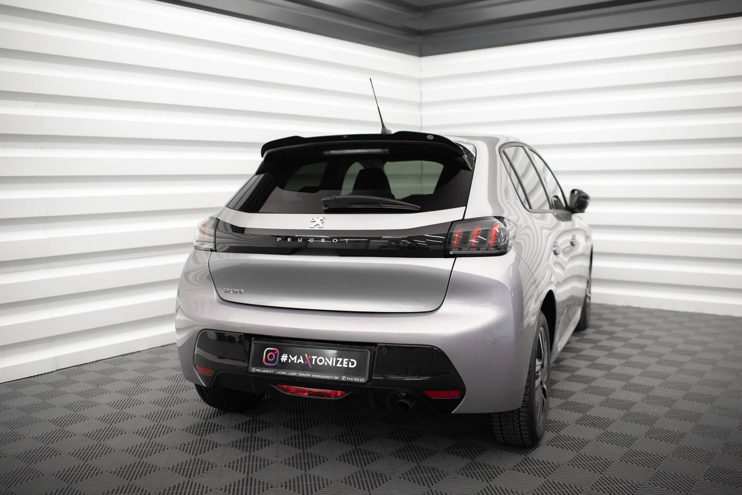 Spoiler cap V.2 Peugeot 208 Mk2