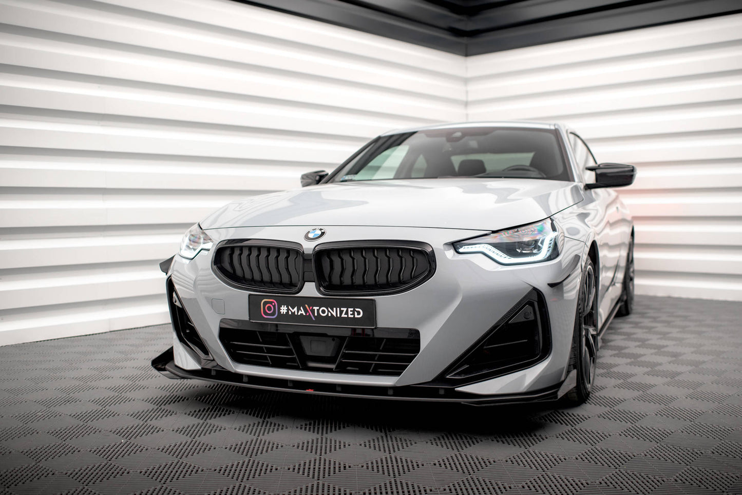 Forreste splitter Street Pro + Flaps BMW 2 Coupe M-Pack / M240i G42