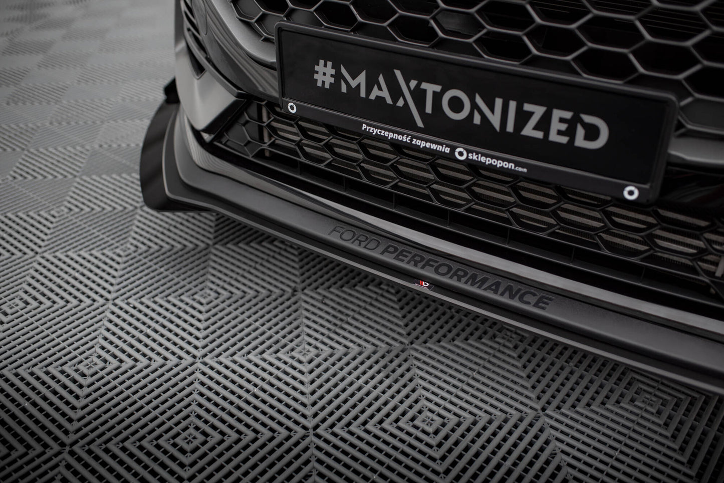 Forreste splitter Street Pro + Flaps Ford Fiesta ST Mk8 Facelift