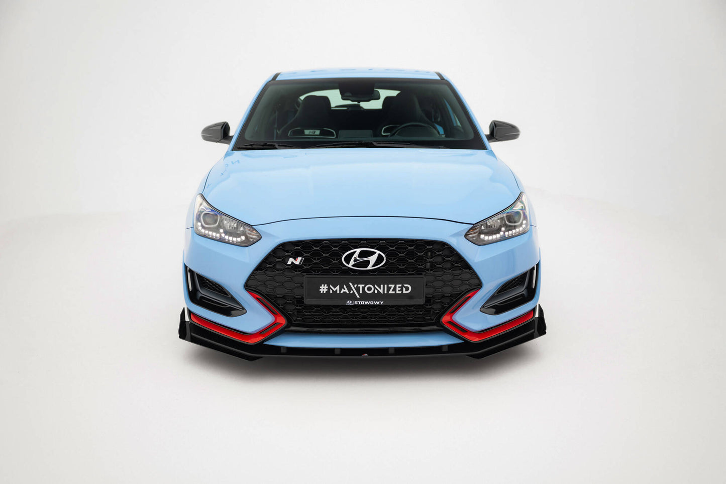 Forreste splitter Street Pro + Flaps Hyundai Veloster N Mk2