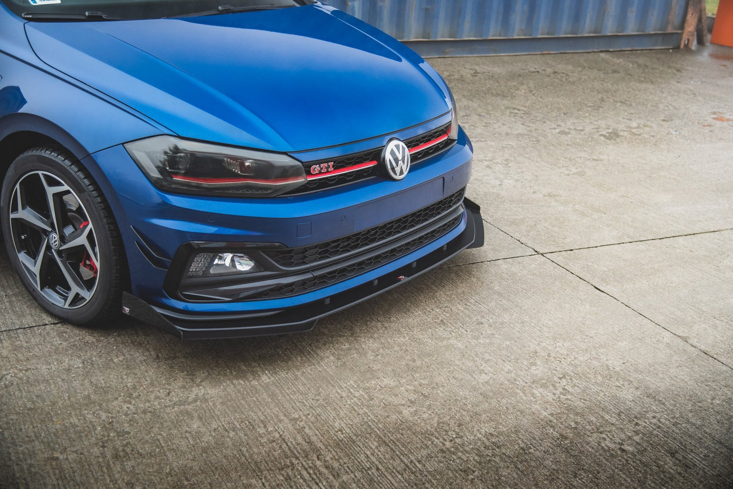 Forreste splitter Street Pro + Flaps Volkswagen Polo GTI Mk6