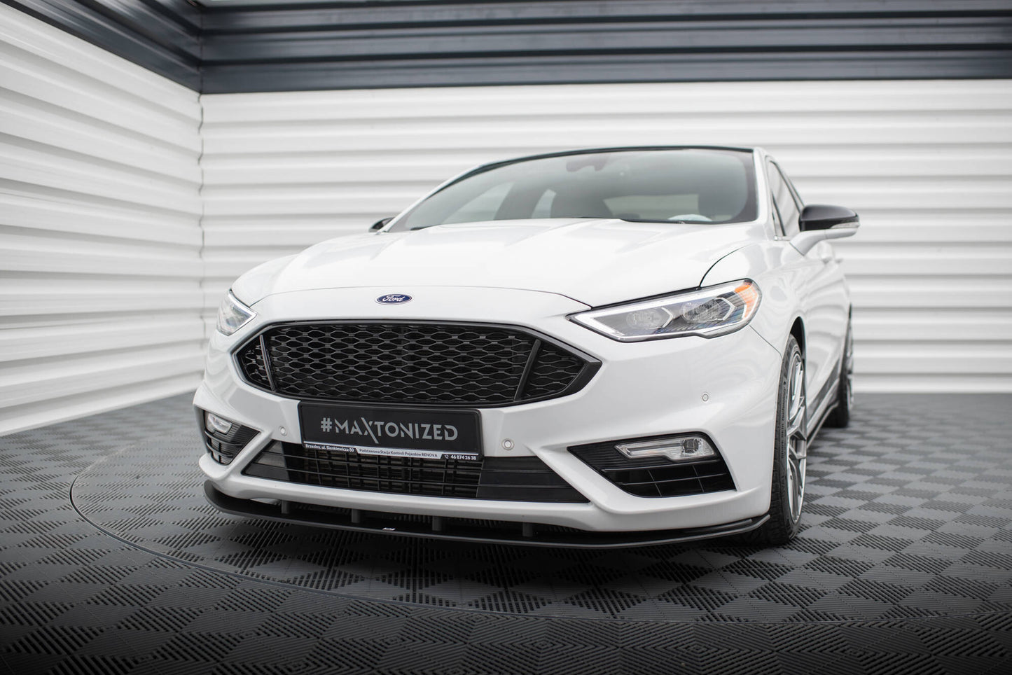 Forreste splitter Street Pro Ford Mondeo Sport Mk5 Facelift / Fusion Sport Mk2 Facelift