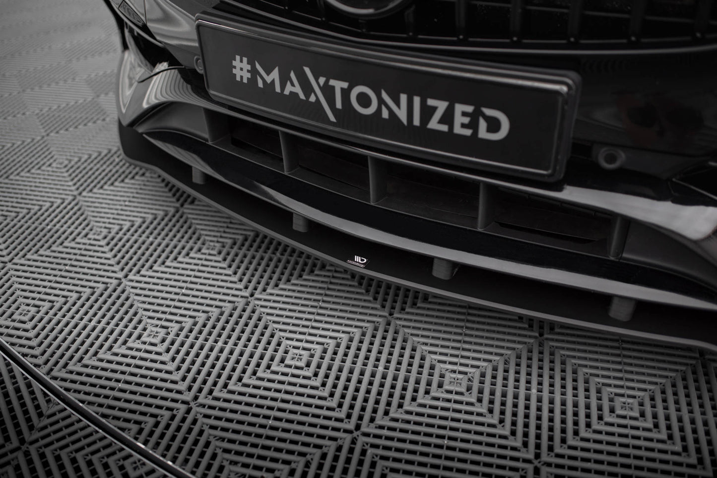 Forreste splitter Street Pro Mercedes-Benz A AMG-Line W176 Facelift