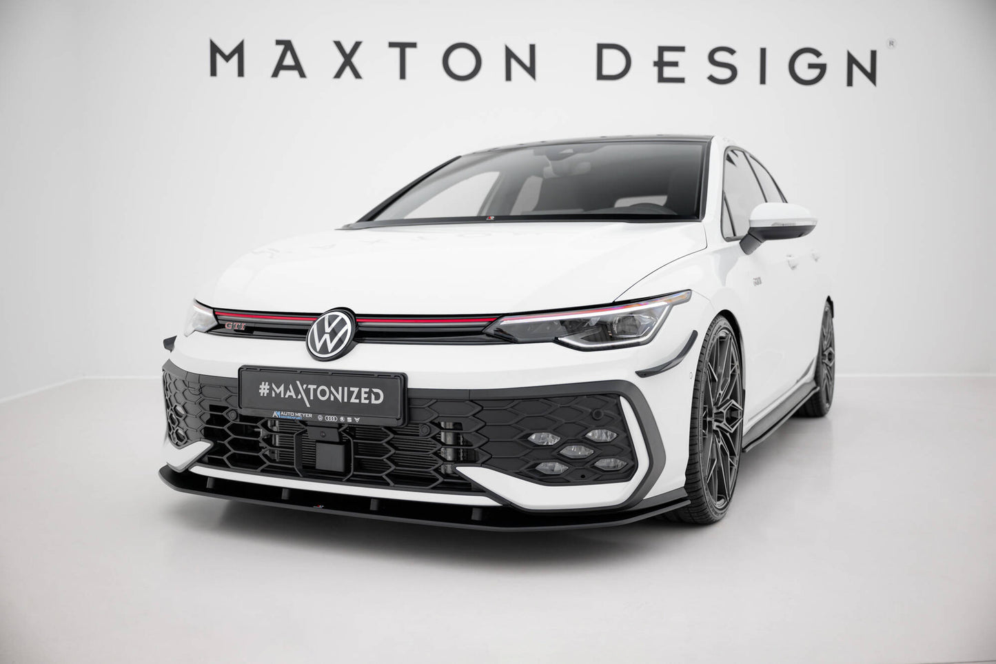 Forreste splitter Street Pro Volkswagen Golf GTI / GTE / R-Line Mk8 Facelift