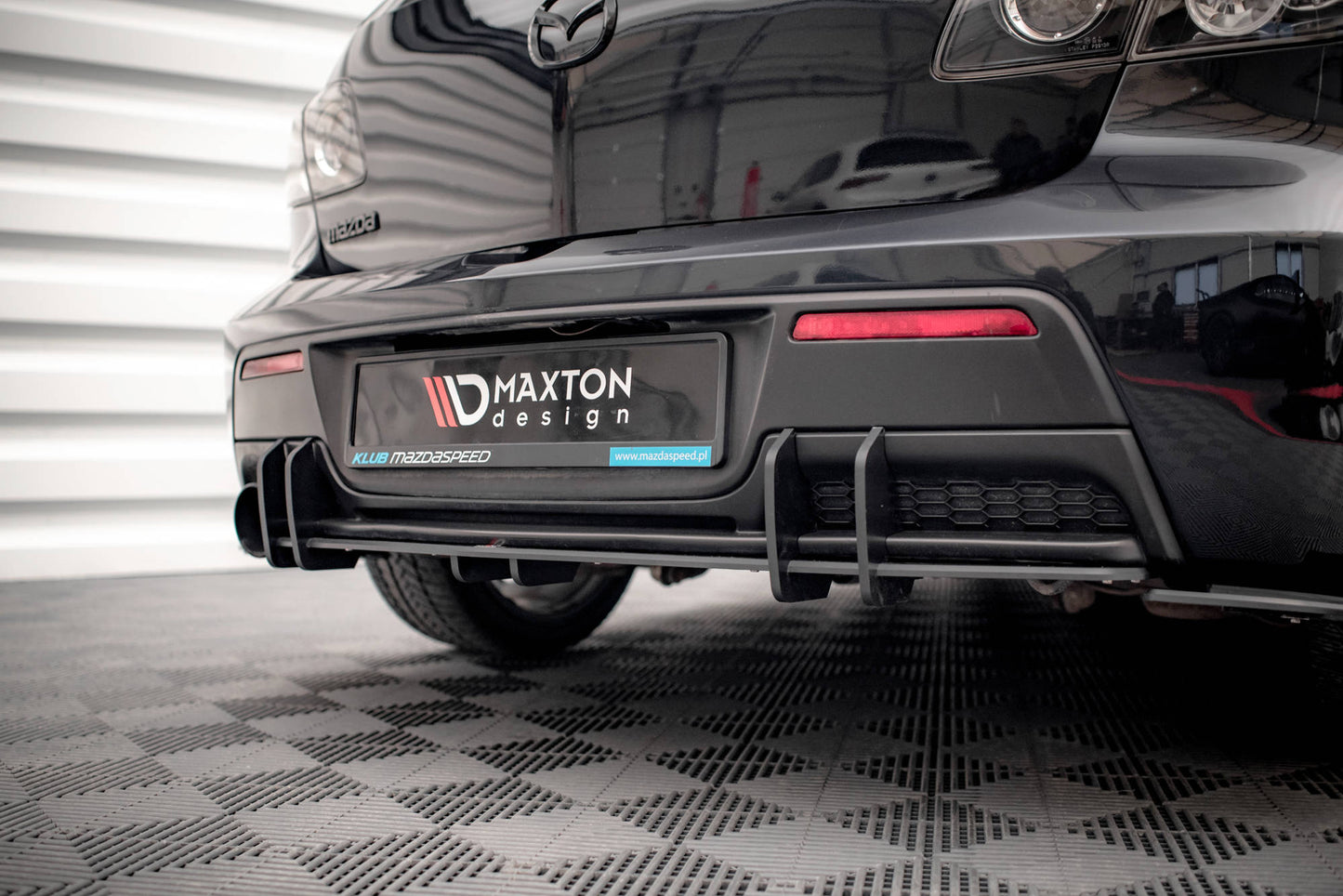 Bagerste diffuser Street Pro Mazda 3 MPS Mk1 US-Spec Version