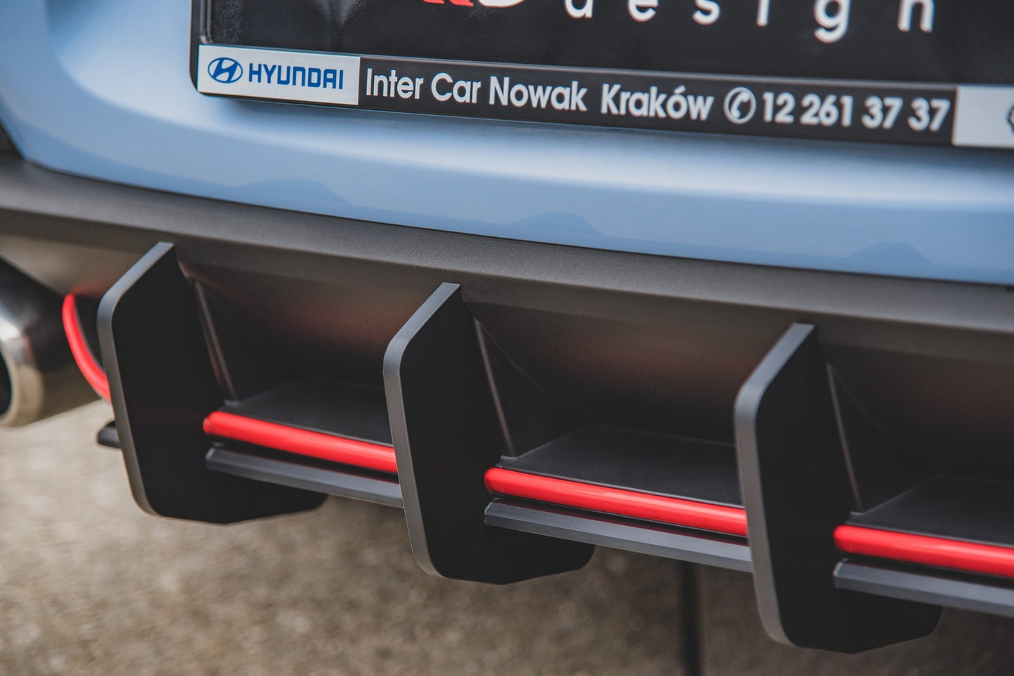 Bagerste diffuser Street Pro V.2 Hyundai I30 N Mk3 Hatchback