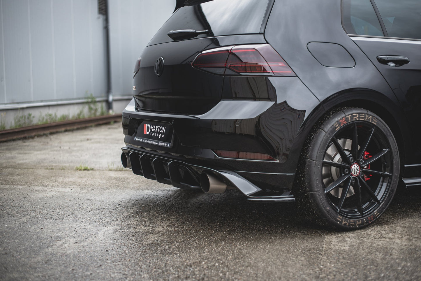 Bagerste diffuser Street Pro VW Golf 7 GTI TCR
