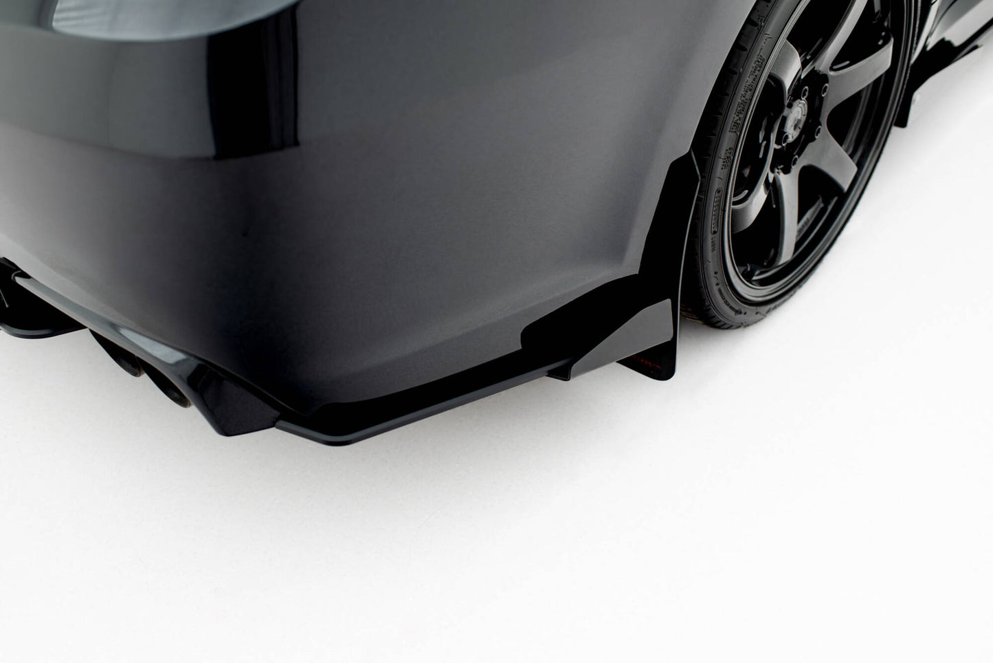 Bagerste sidesplitter Street Pro + Flaps Subaru Impreza WRX STI Mk3 Facelift