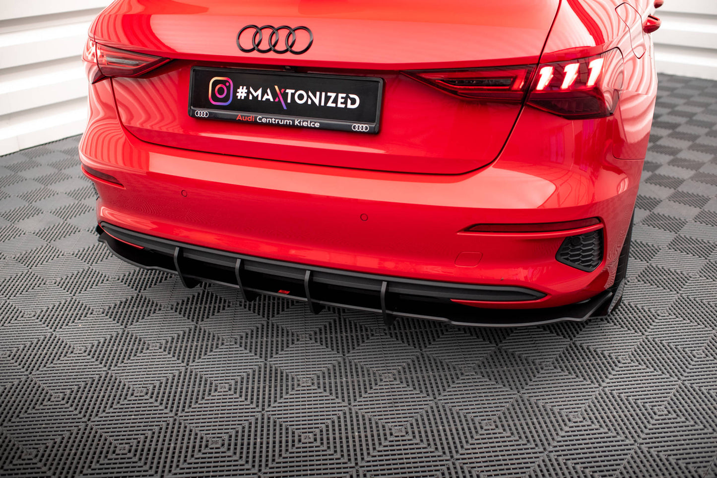Bagerste diffuser Street Pro + Flaps Audi A3 Sportback 8Y