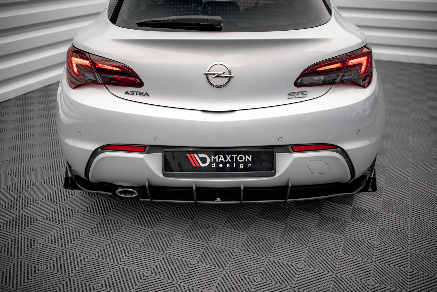 Bagerste diffuser Street Pro + Flaps Opel Astra GTC OPC-Line J