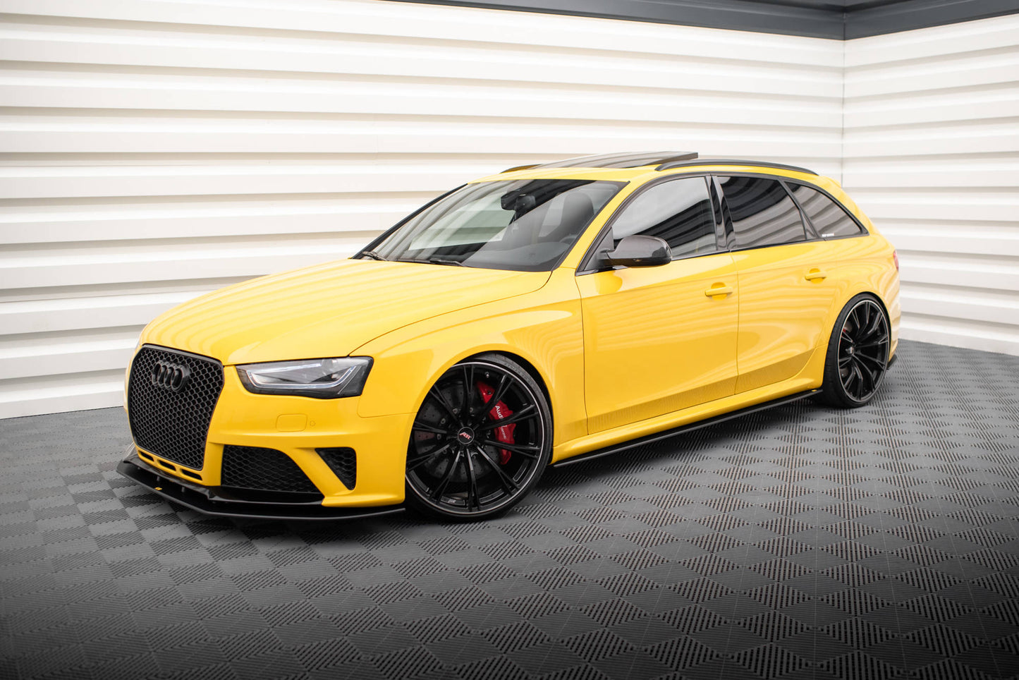 Sideskørter diffuser Street Pro Audi RS4 B8