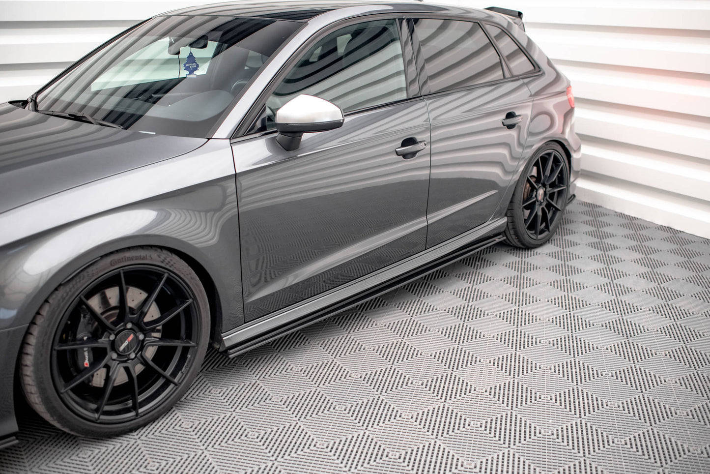 Sideskørter diffuser Street Pro Audi S3 / A3 S-Line Sportback 8V Facelift