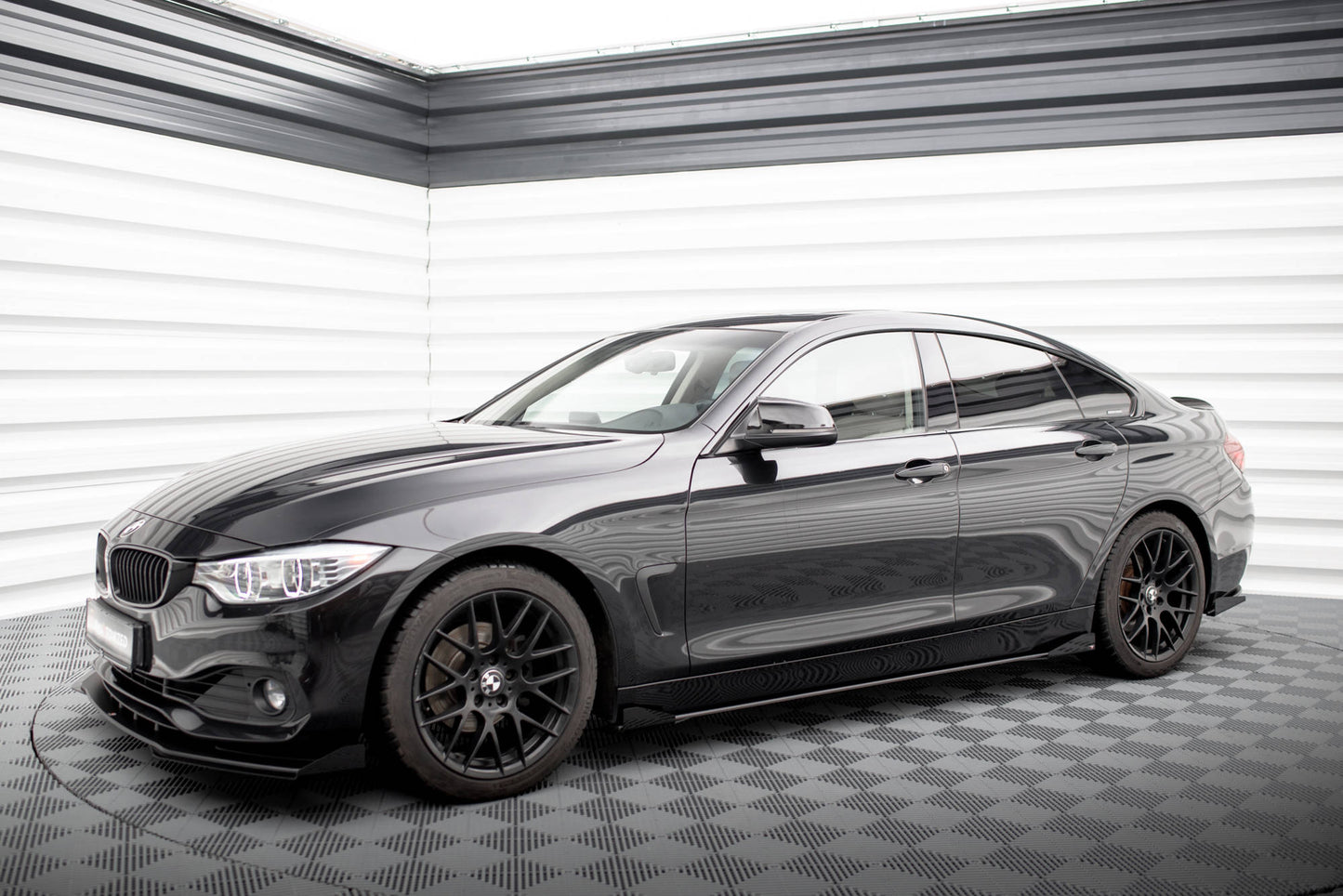 Sideskørter diffuser Street Pro + Flaps BMW 4 Gran Coupe F36