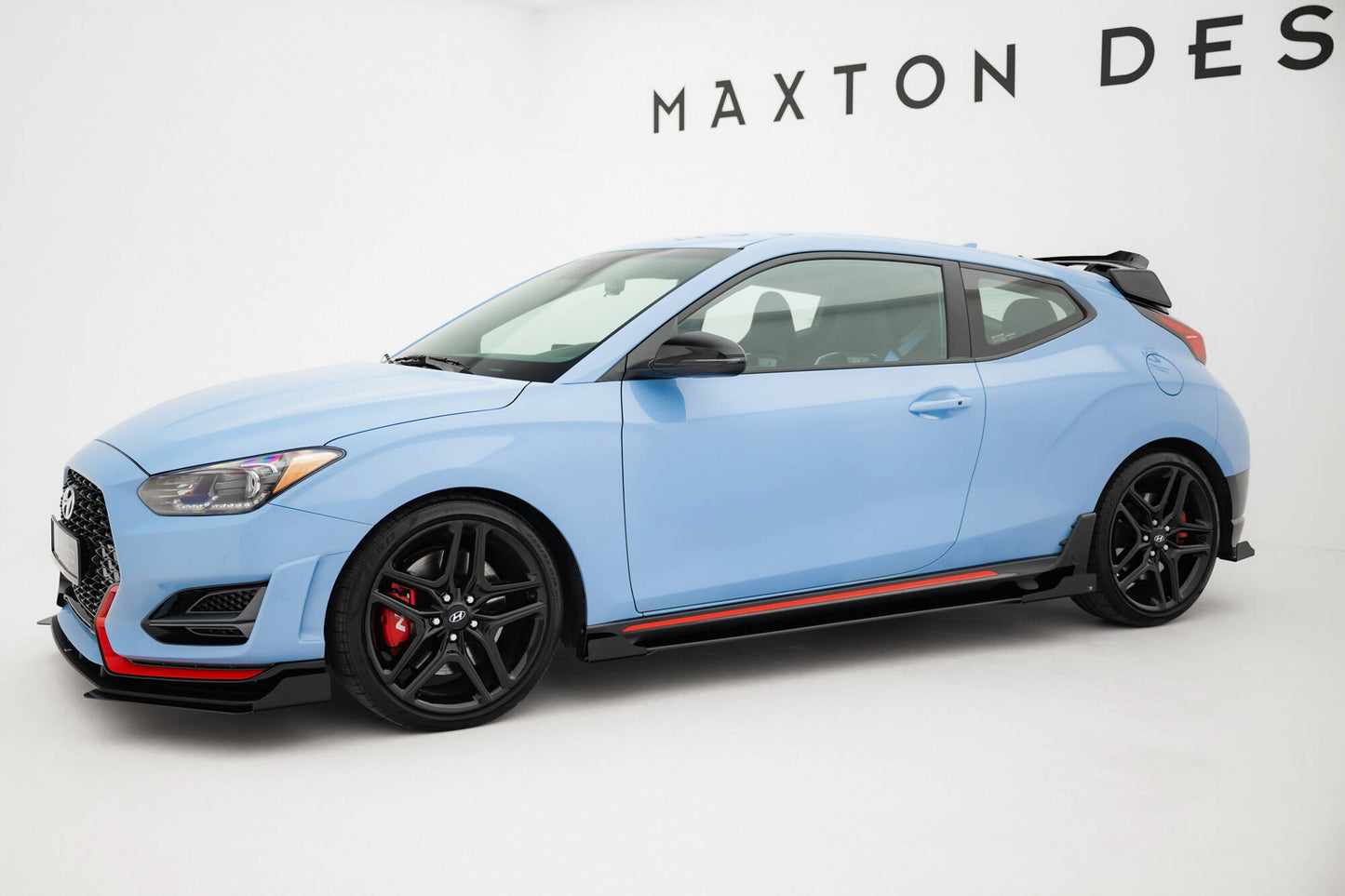 Sideskørter diffuser Street Pro + Flaps Hyundai Veloster N Mk2