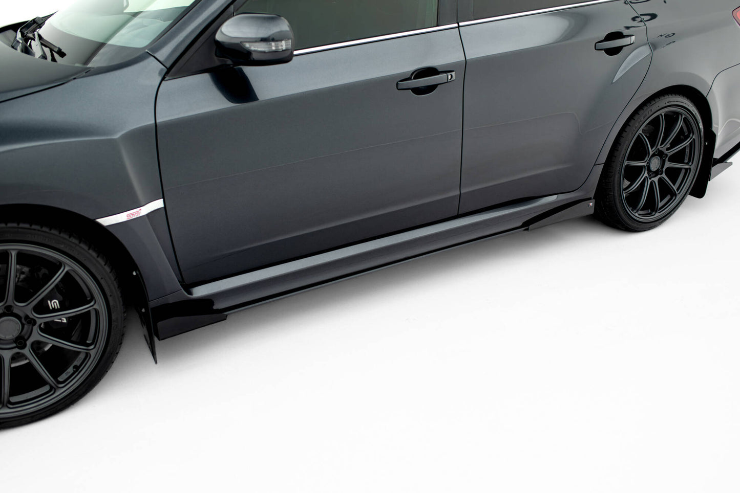 Sideskørter diffuser Street Pro + Flaps Subaru Impreza WRX STI Mk3 Facelift