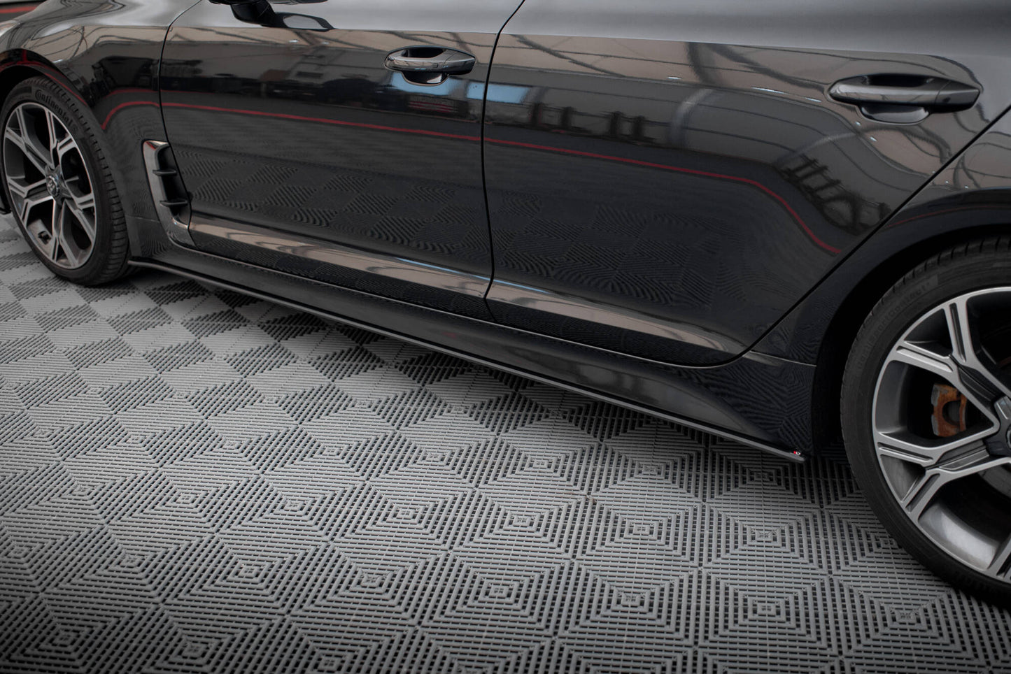 Sideskørter diffuser Street Pro Kia Stinger GT / GT-Line / Standard Mk1