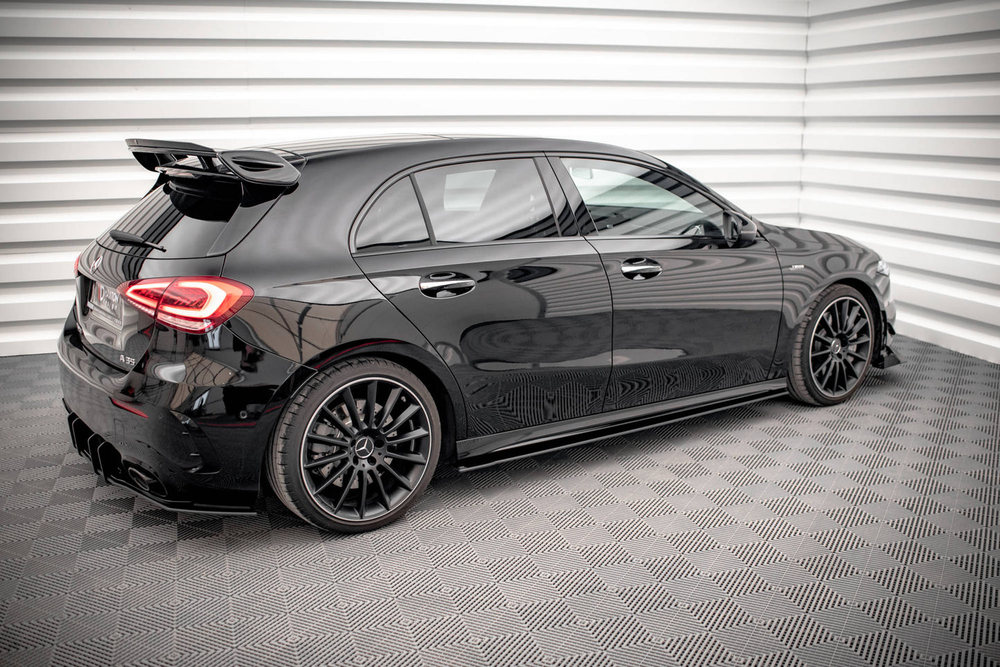 Sideskørter diffuser Street Pro Mercedes A35 AMG / AMG-Line Aero Pack W177