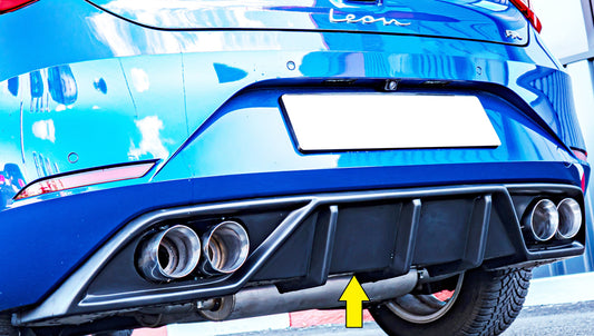 Diffuser forlængelse til sports ESD venstre/højre.