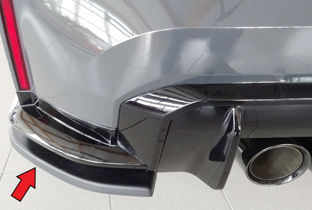 Diffuser forlængelse i venstre side