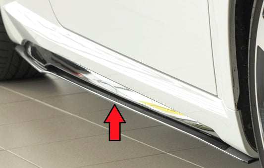 Forlængelse af sideskørt (ca. 7 mm)