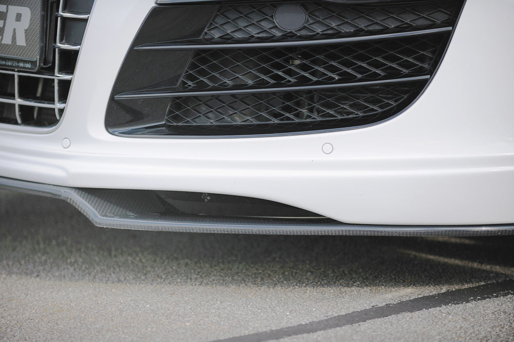 Kulfiber spoiler splitter