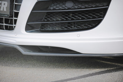 Kulfiber spoiler splitter