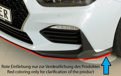 Spoiler splitter på venstre side