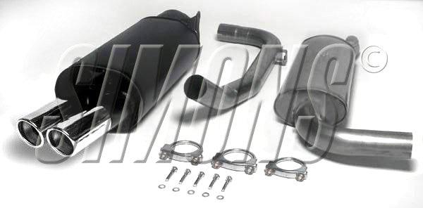 Catback system 2*80