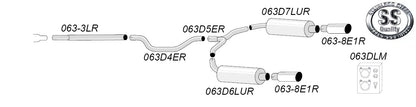 Catback system 2*100