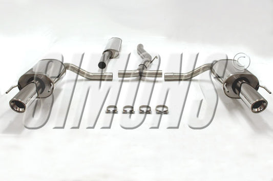 Catback system 2*100