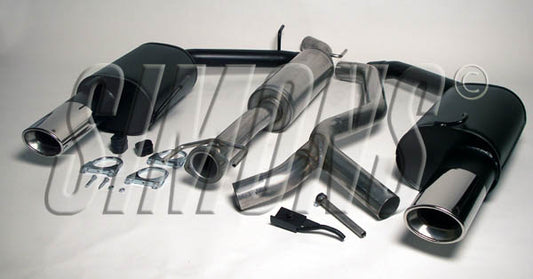 Catback system 2*90/120