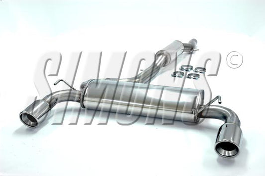 Catback system 2*100