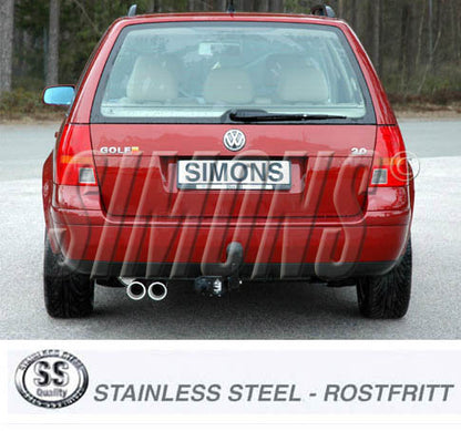 Catback system 2*80
