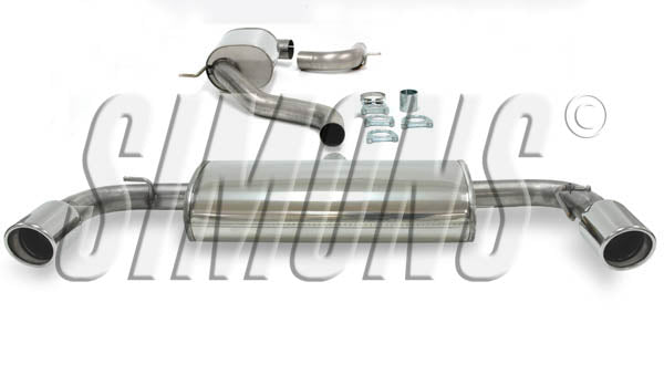 Catback system 2*100